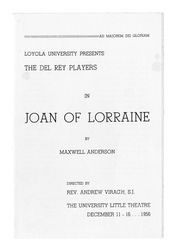 Joan of Lorraine, 1956