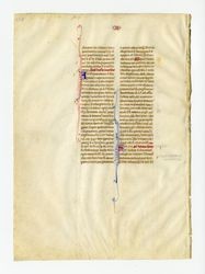 Sentences, Italy, ca. 1250