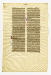 Thirteenth Century Manuscript Bible, ca. 1280