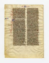 Miniature Manuscript Bible, ca. 1240