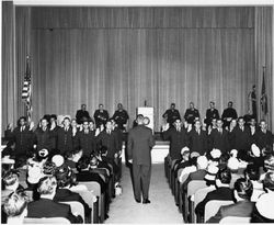 Loyola AFROTC commissioning ceremony