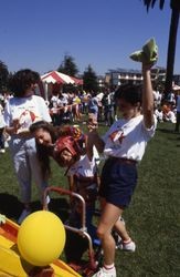 LMU Special Games, playing game in Sunken Garden