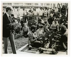 Gamelan Anklung Society performance for KNBC show