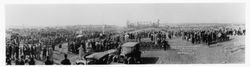 Panorama view of Loyola University of Los Angeles ground breaking ceremony