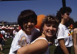 LMU Special Games, piggyback ride