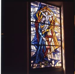 Leavey Chapel stained glass windows