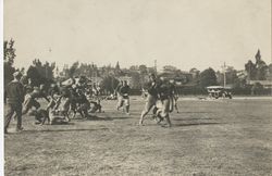 Football game at Occidental College