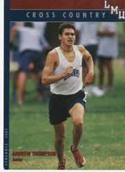 Andrew Thompson, Loyola Marymount University Cross-country Card