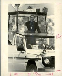 Pope John Paul II and Cardinal Roger Mahony