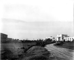 Xavier Hall, St. Robert's Hall, and Sunken Garden