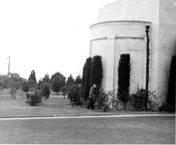 Xavier Hall garden, Loyola University of Los Angeles