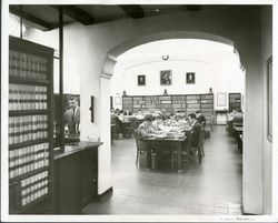 Loyola Law School library interior