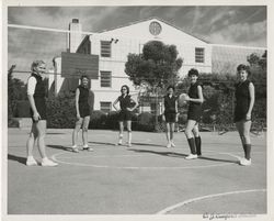 Marymount College women volleyball game