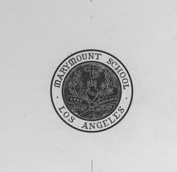 Marymount School of Los Angeles academic seal