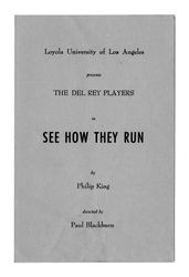 See How They Run, 1956