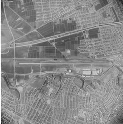 Aerial view of campus, Loyola University of Los Angeles