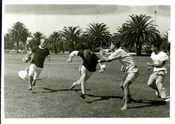 Football game in Sullivan Field