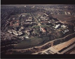 Aerial view of campus, Loyola Marymount University