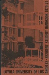 Resident Student Handbook, 1970-1971