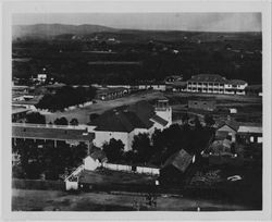 Aerial view of Lugo House, St. Vincent's College