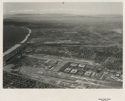 Aerial view of Los Angeles International Airport