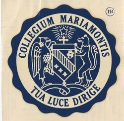 Marymount College academic seal