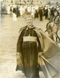 Bishop John Cantwell at Loyola University of Los Angeles ground breaking ceremony