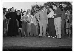 Bob Hope and Bing Crosby on Loyola Links with Lorenzo Malone, S.J