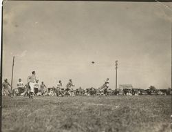 Loyola football game action