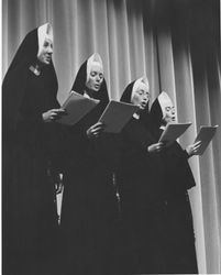 Sister Lawrence, Sister Benedette, and Sister Moore