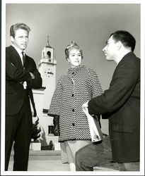 Don Matheson, Dawn Hopkins, and director Nicholas Franke