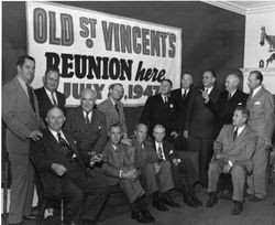 Old St. Vincent's College reunion at Brown Derby, 1947