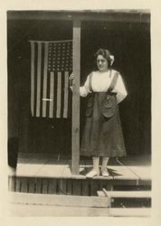 Photograph of a young woman at Delphina Villa