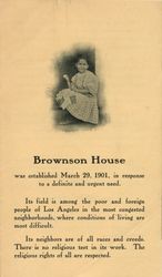 Brownson House Brochure