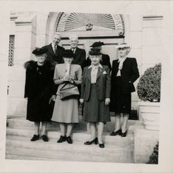 Panelists on "Social Welfare in Los Angeles" at Mount St. Mary's College
