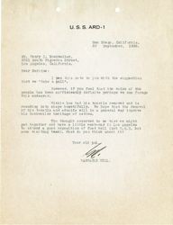 Edward V. Dockweiler letter to Henry Isidore Dockweiler, 1938 September 20