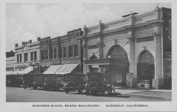 Business Block, Brand Boulevard. Glendale, California