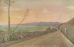 The Palisades and Bay, Santa Monica, California