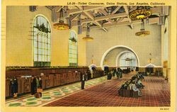 Ticket Concourse, Union Station, Los Angeles, California