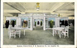 Exterior, French Room, N. B. Blackstone Co., Los Angeles, Cal
