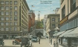 The Angels Flight, Los Angeles, Cal