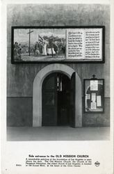 Side Entrance to the Old Mission Church