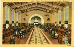 Waiting Room, Union Station, Los Angeles, California