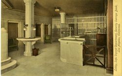 Lobby, Safe Deposit Department, Security Savings Bank, Los Angeles, California