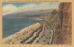 Lighthouse on Will Rogers' Estate, Santa Monica, California