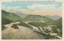 Mulholland Drive and Franklin Canyon, near Los Angeles, Calif