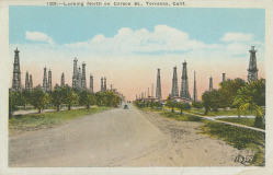 Looking north on Carson St., Torrance, Calif