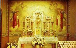 Chapel of the Perpetual Adoration in Old Mission Plaza Church, Los Angeles, California