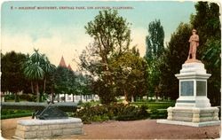 Soldiers' Monument, Central Park, Los Angeles, California