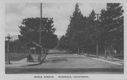 Maple Avenue. Glendale, California